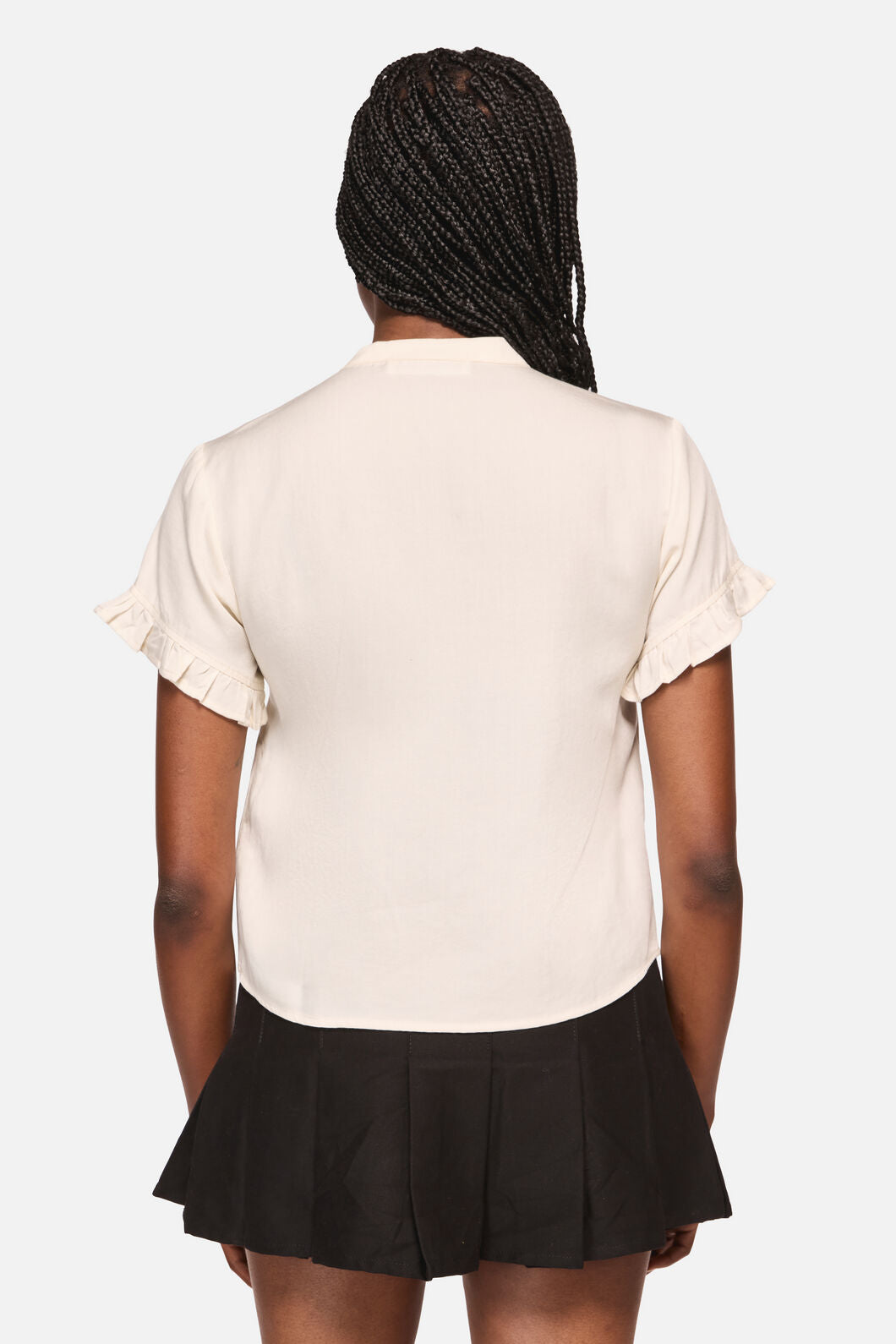 Black Friday - Crypt Bow SS Blouse - cream