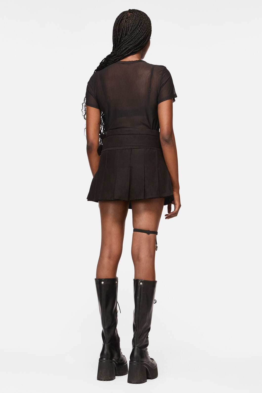 Black Friday - Reborn Belt Skort - black