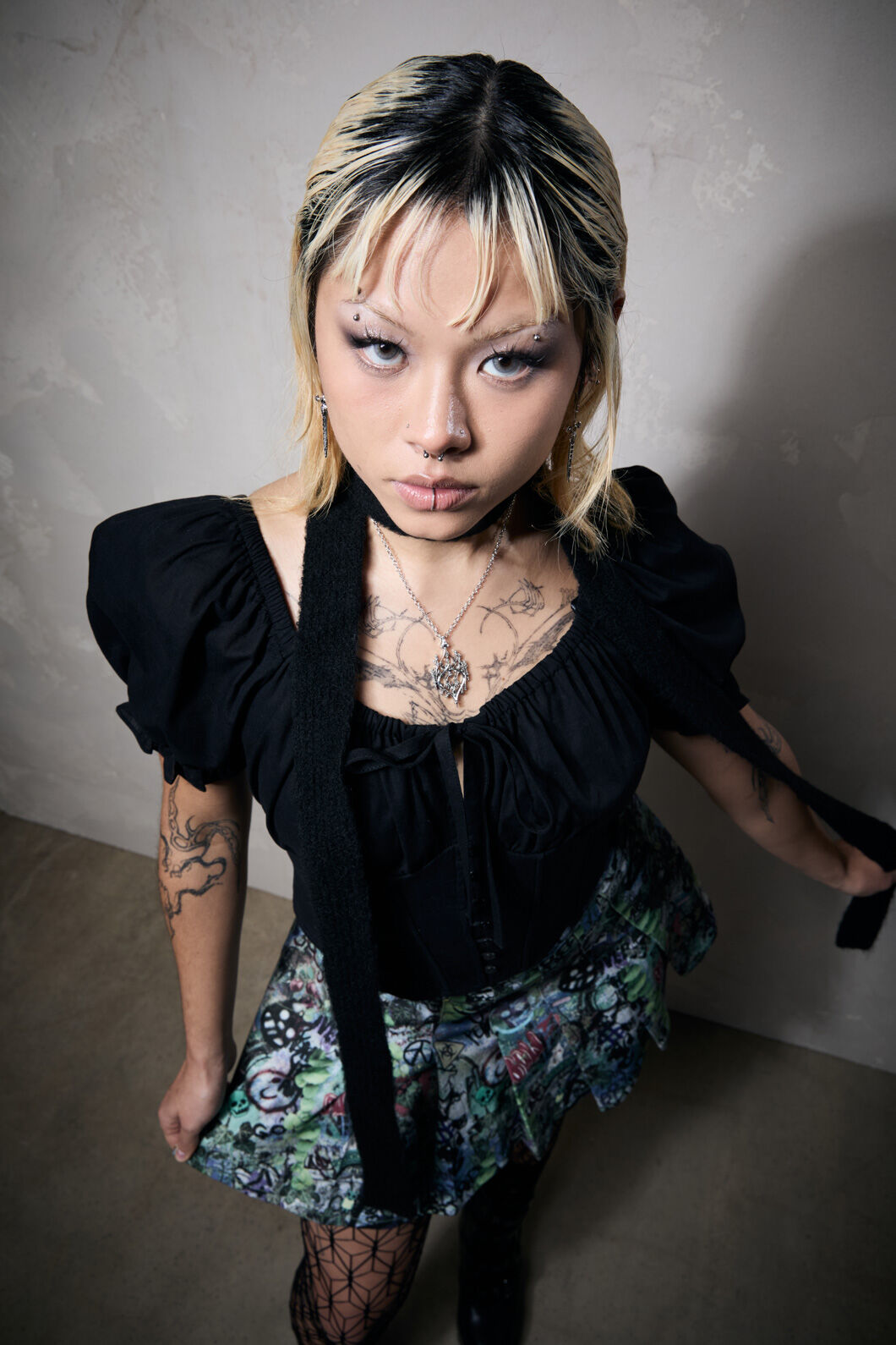 black