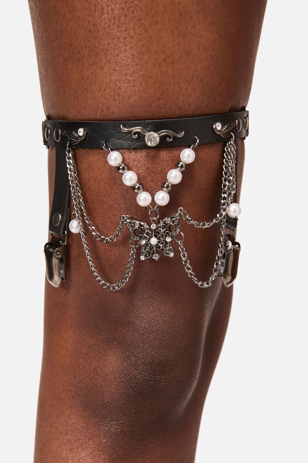 Black Friday - Embellished Garter - black