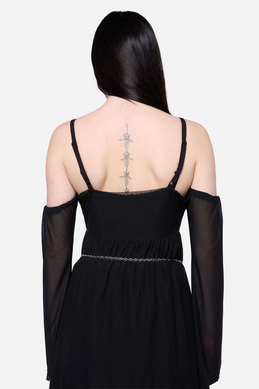 Black Friday - Sun Hip Chain Belt - silver