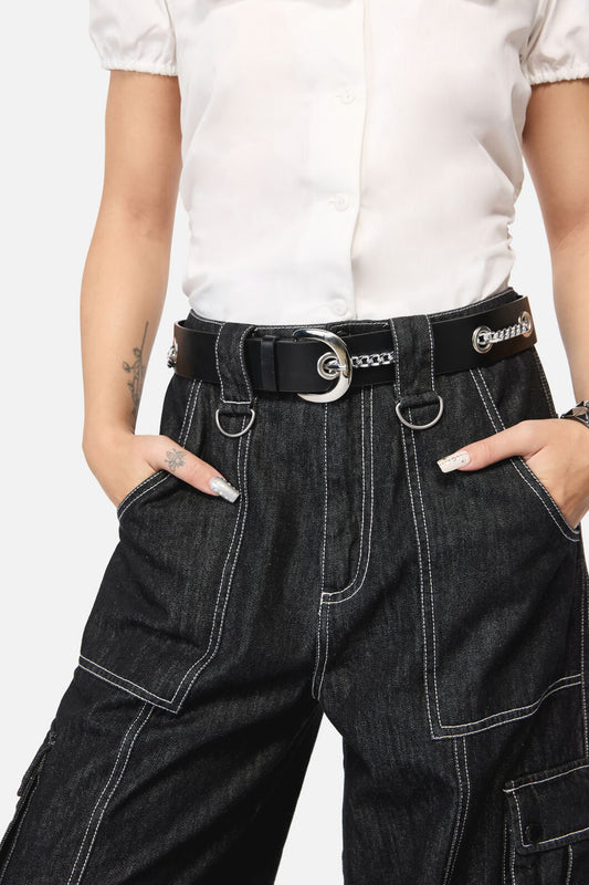 Black Friday - Chained In Belt - black