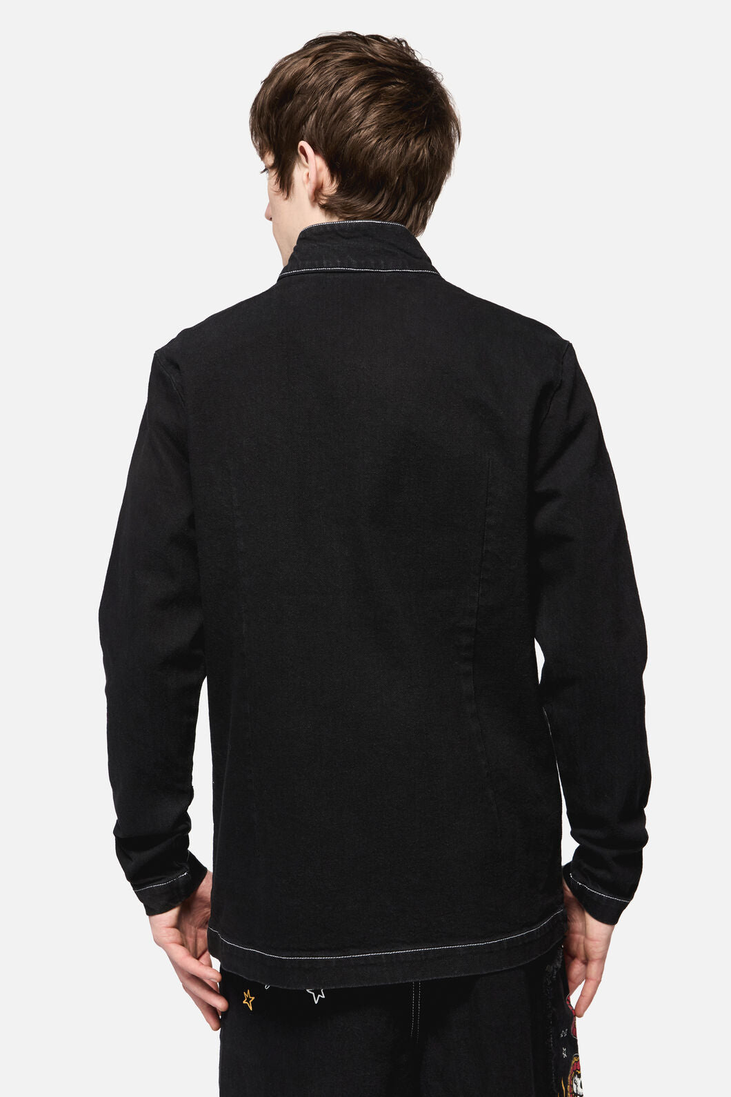 Dangerfield NZ - Lawless Denim Zipper Jacket - grey