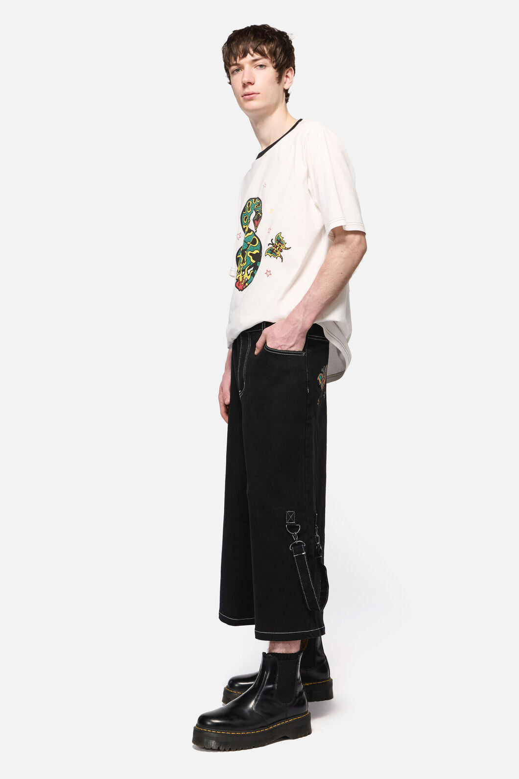 Dangerfield NZ - Lawless Wide Leg Jeans - grey