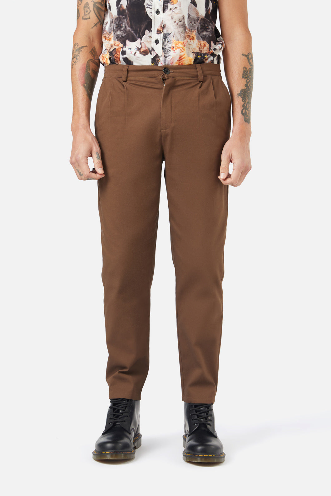 brown