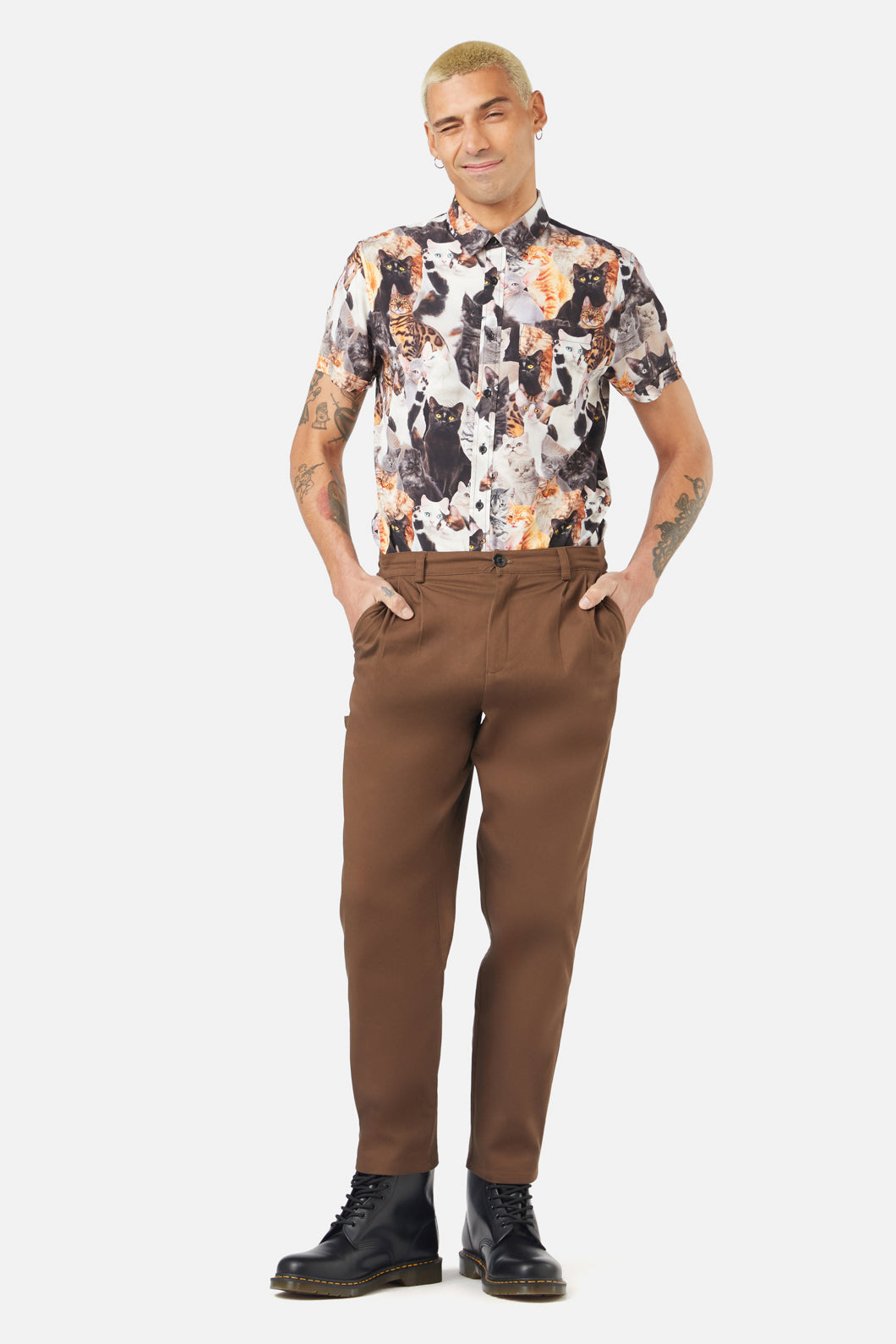 brown