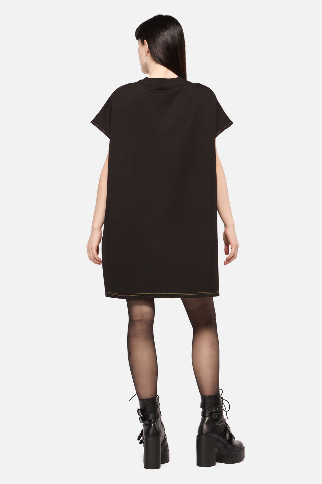 Dangerfield NZ - Lawless Oversized Tee Dress - black