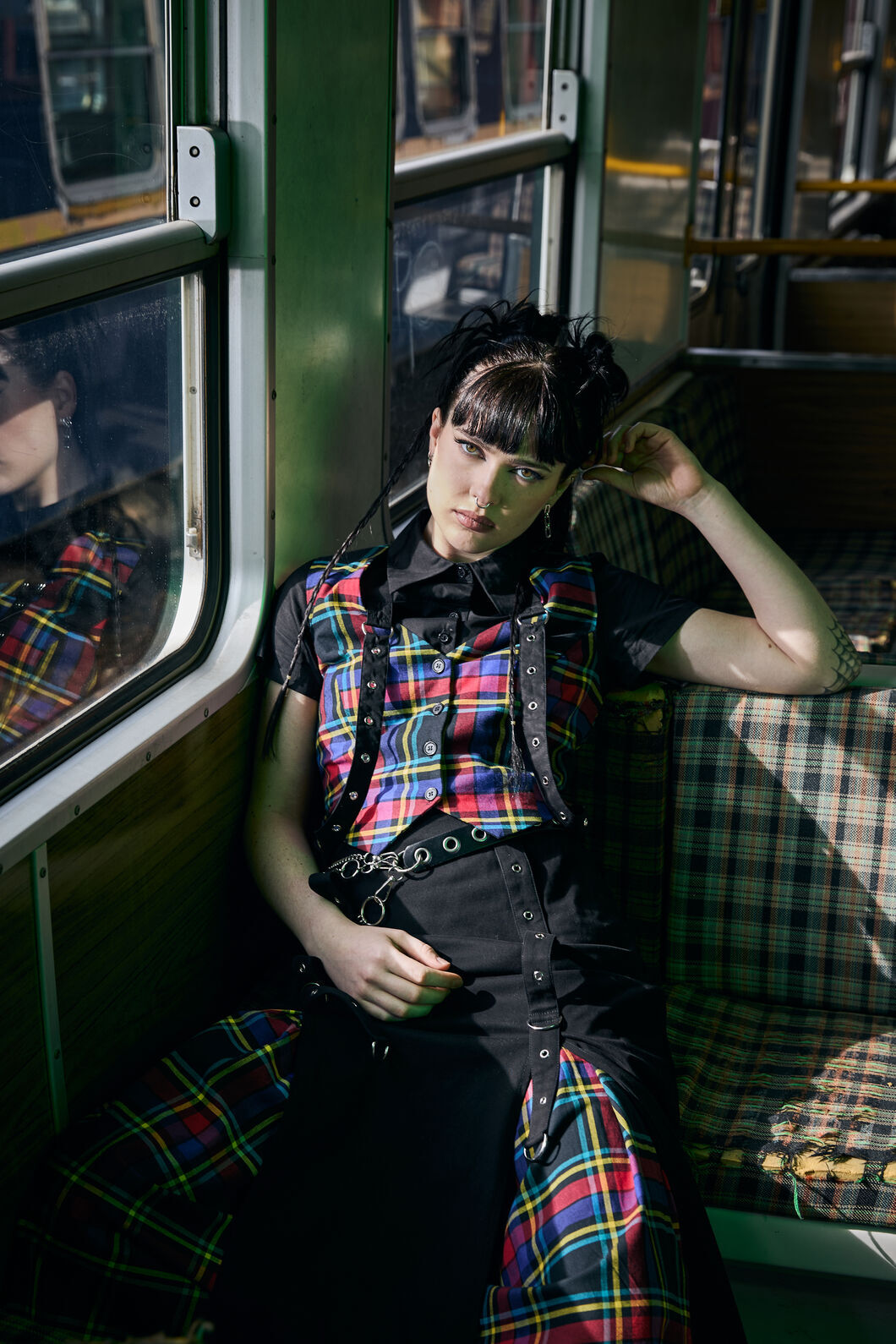 Dangerfield NZ - Anarchic Tartan Vest - multi