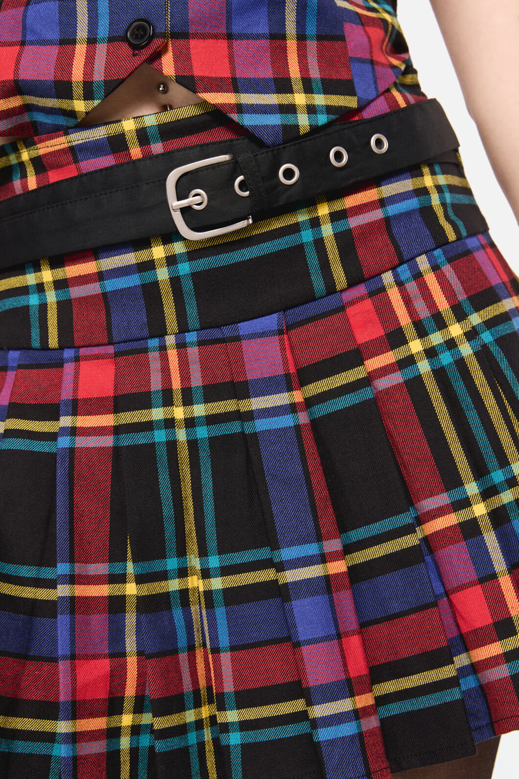 Dangerfield NZ - Anarchic Tartan Skort - multi