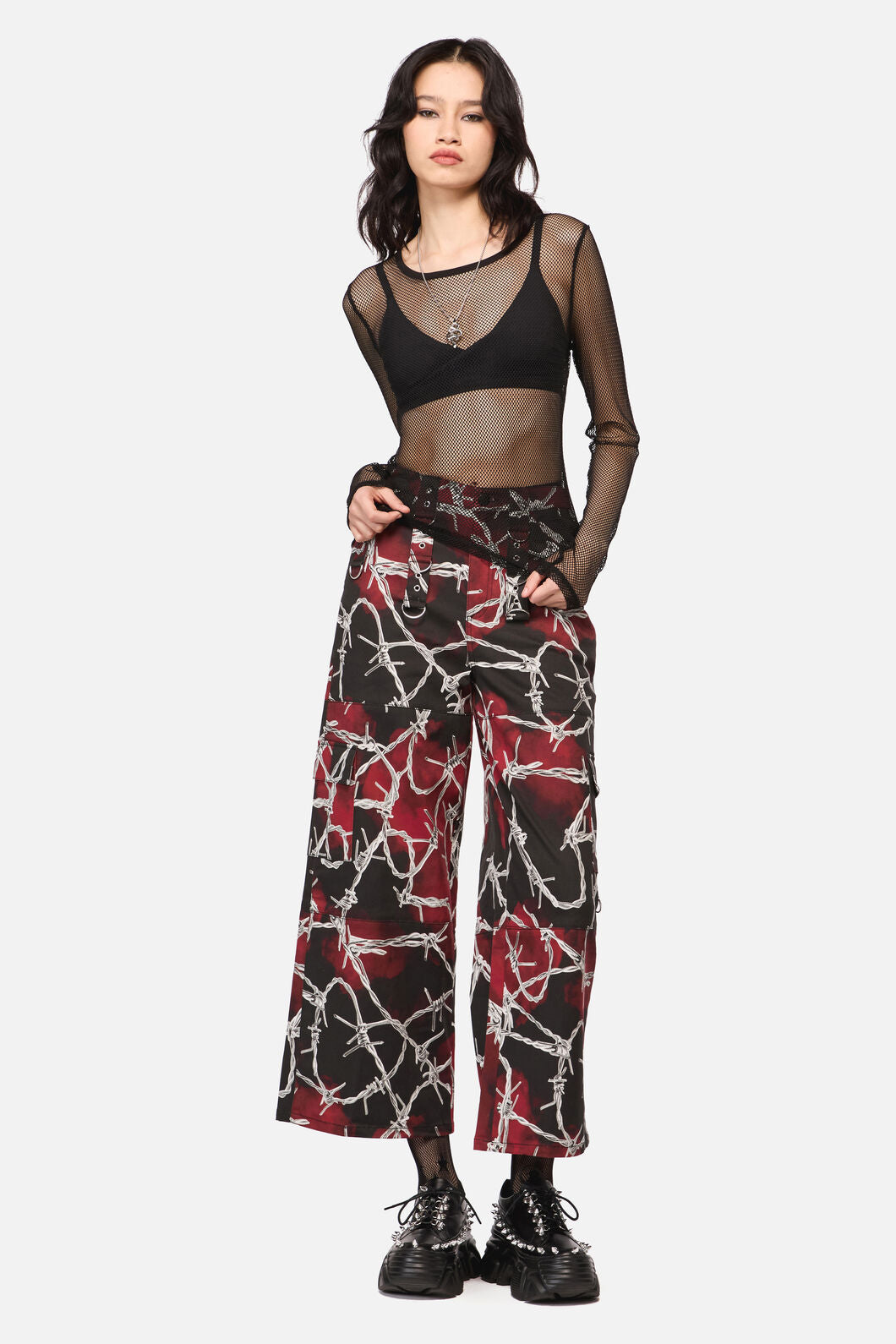 Dangerfield NZ - Basic Mesh Top - black