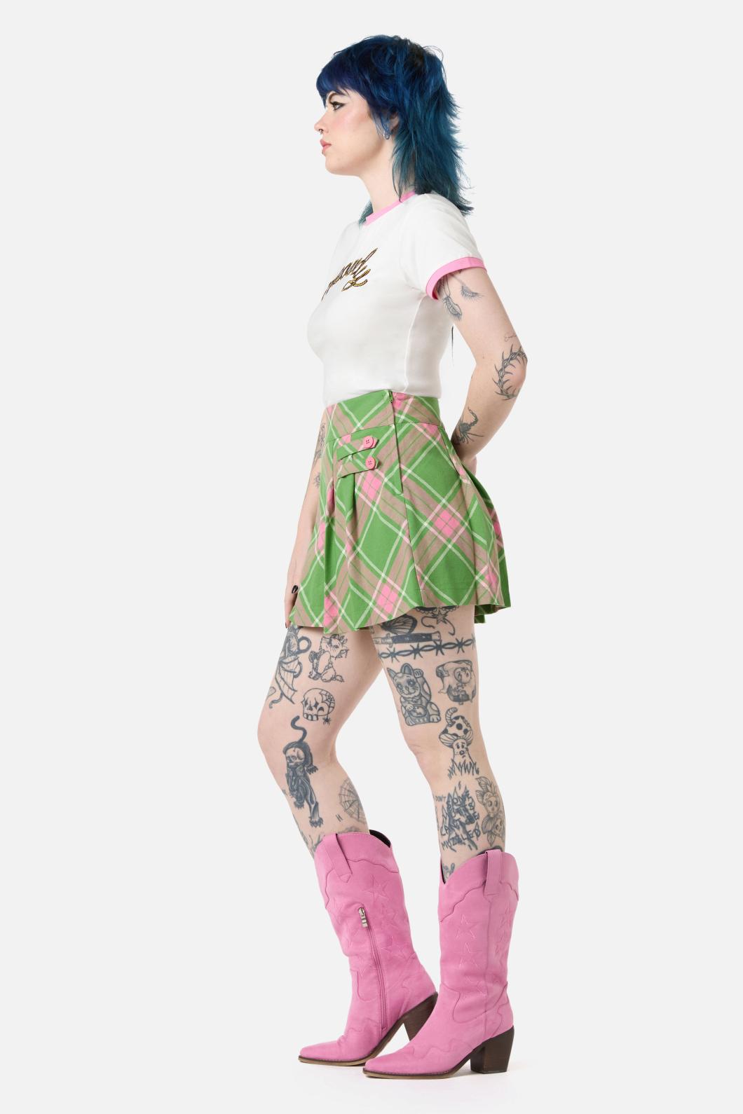 green-pink