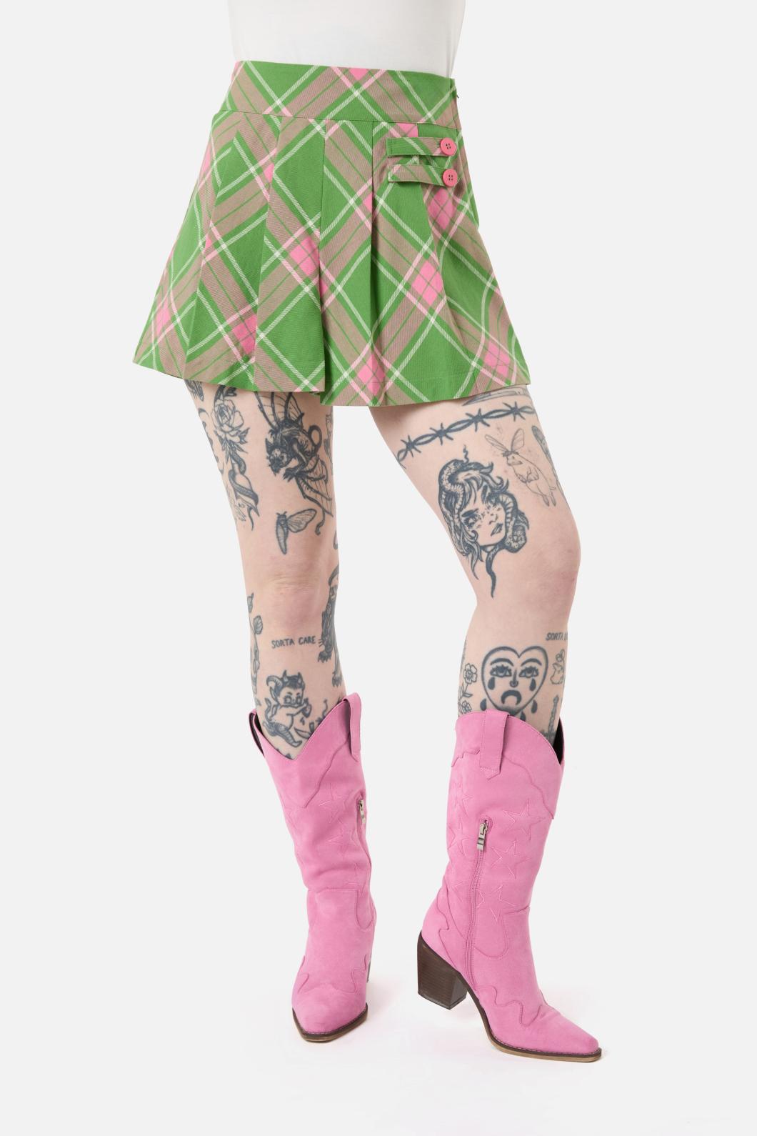 green-pink