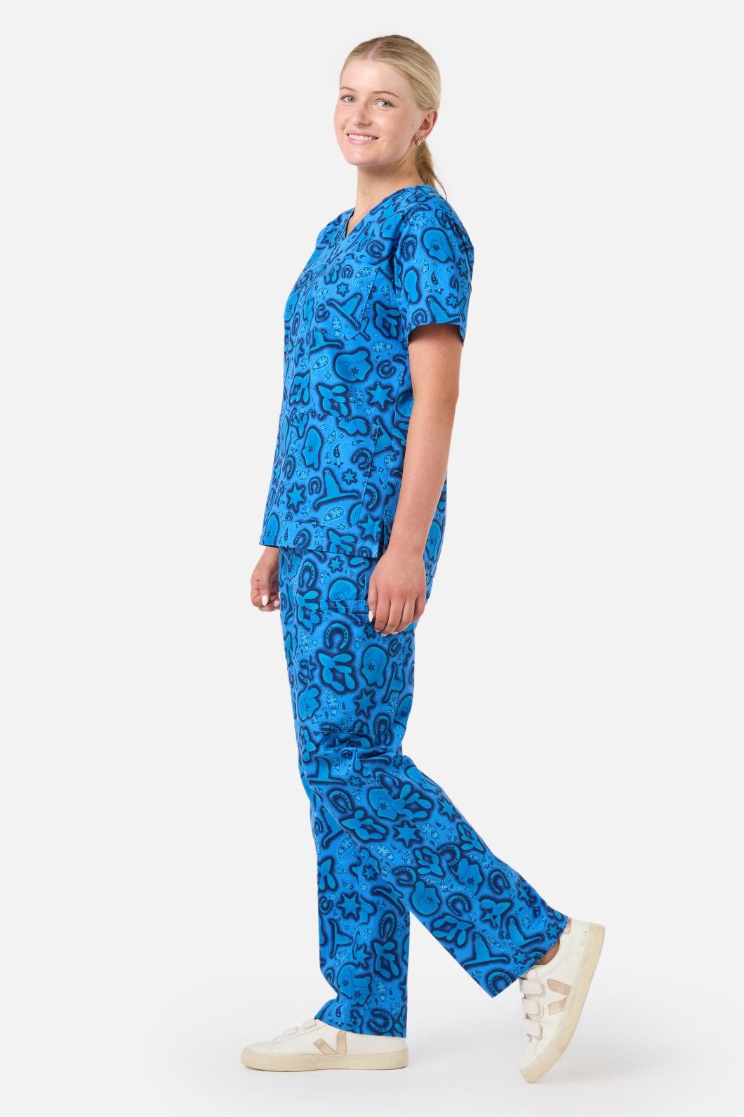 blue