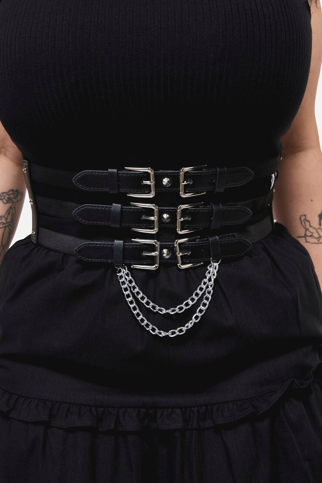 Dangerfield NZ - Triple Waist Belt - black