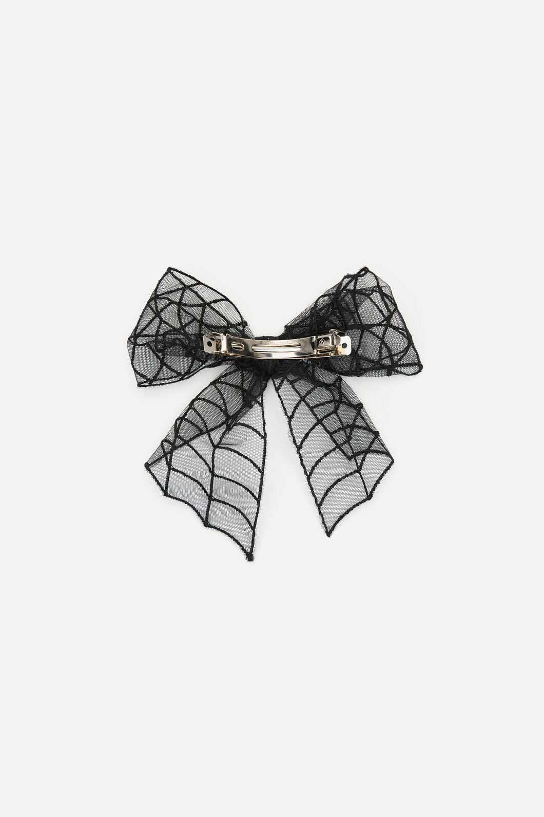 Dangerfield NZ - Spider Web Bow Hair Clip - black