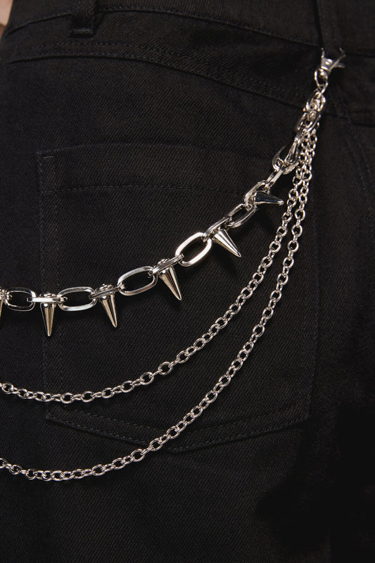 Dangerfield NZ - Spike Three Chain - silver