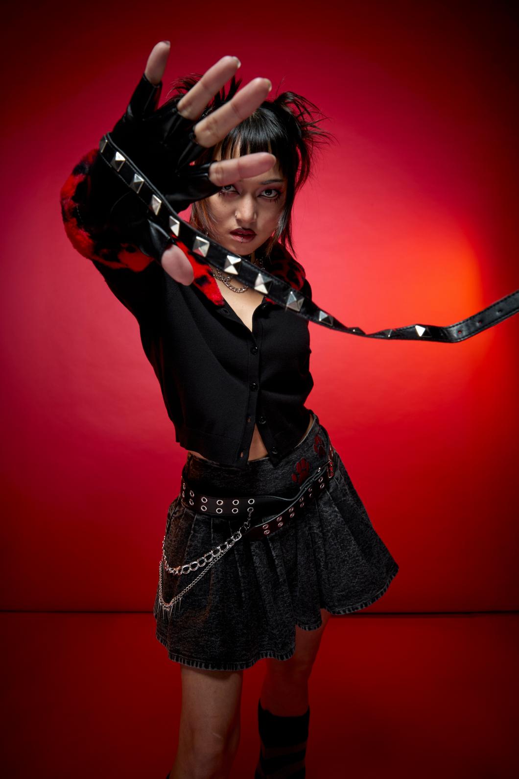 black