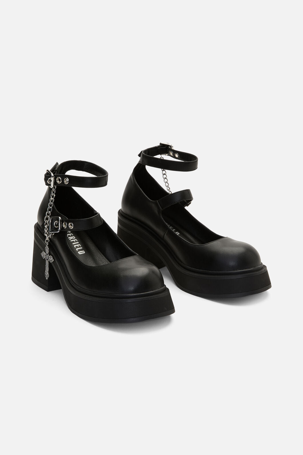 Dangerfield NZ - Cross Charm Shoe - black