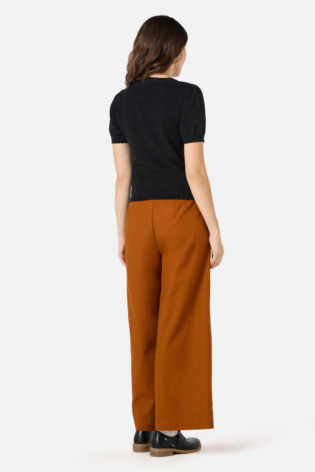 Princess Highway - Alyssa Embroidered Knit Top - black