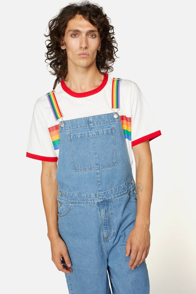 Denim Rainbow Unisex Overall Dangerfield Nz