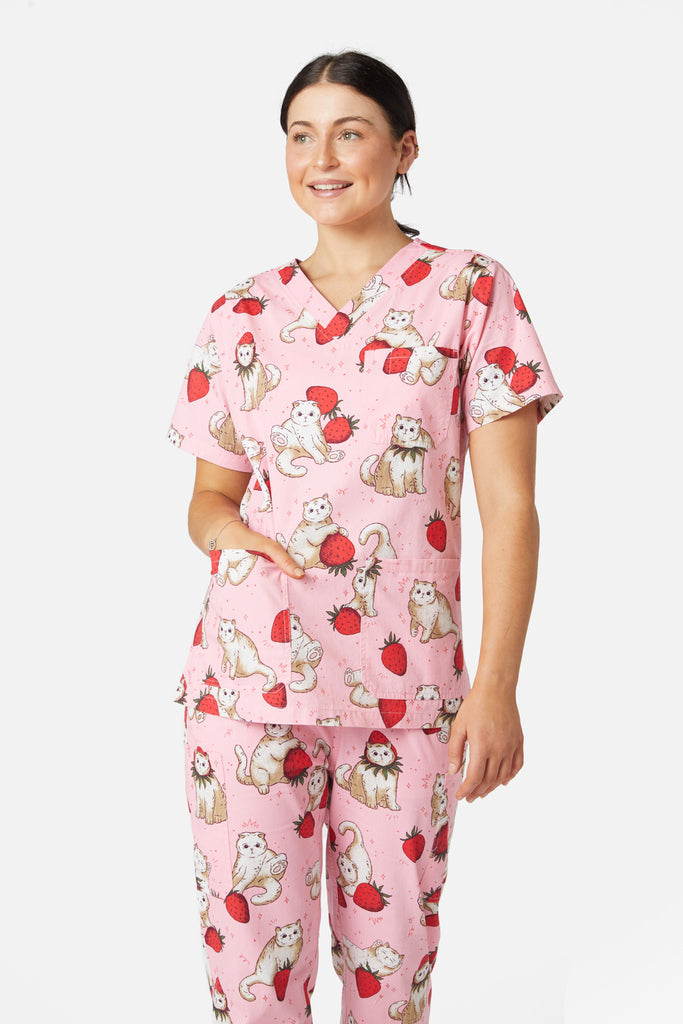 Kitty Kisses Scrub Set Dangerfield NZ