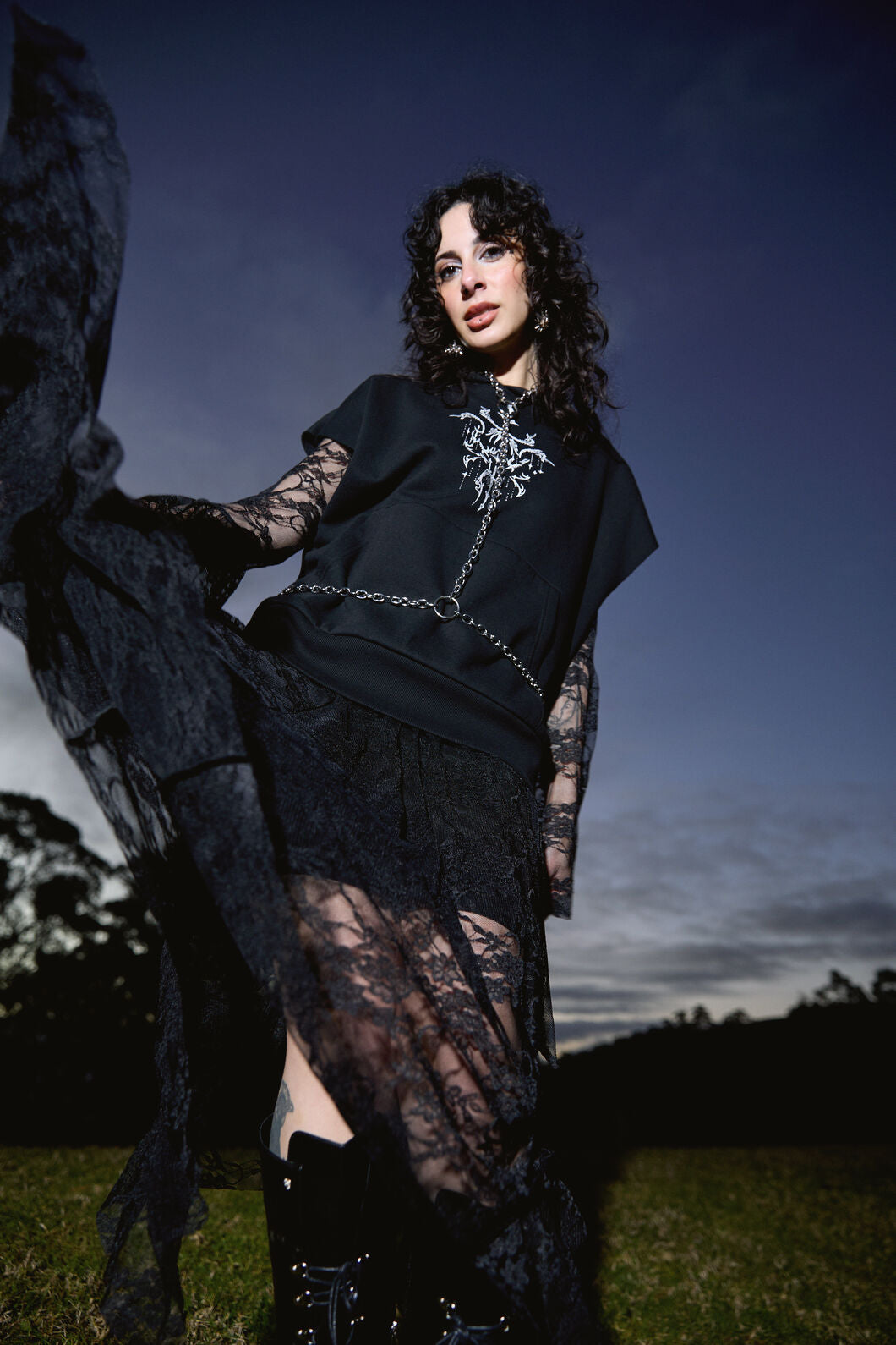 black