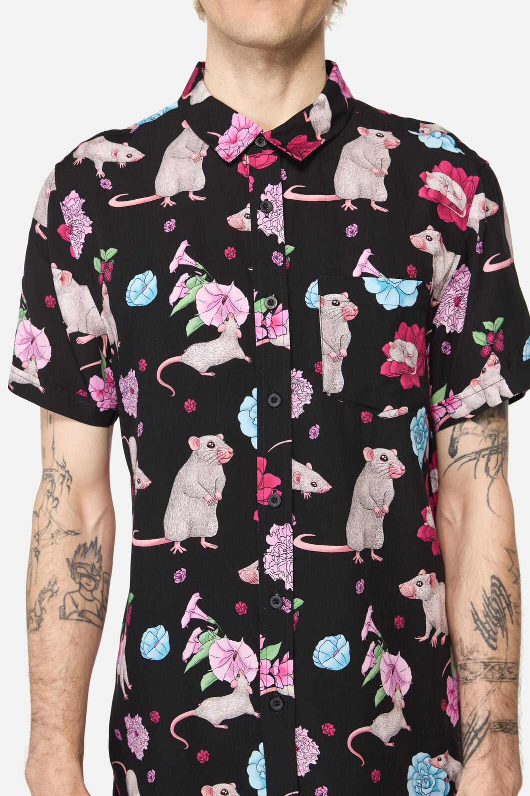 Black Friday - Rat-A-Tat SS Shirt - black