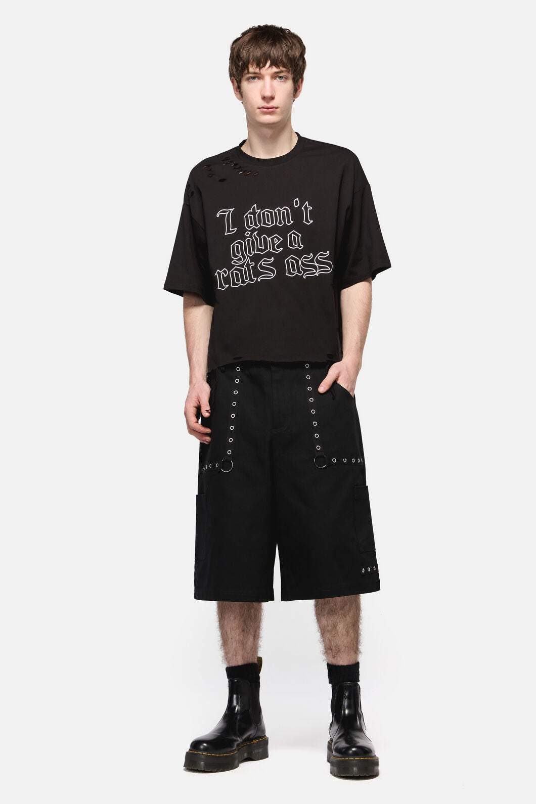 Black Friday - Rats Ass Distressed Tee - black