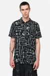 Black Friday - Barbaric Goth SS Shirt - black-white