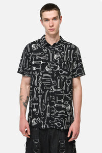Black Friday - Barbaric Goth SS Shirt - black-white