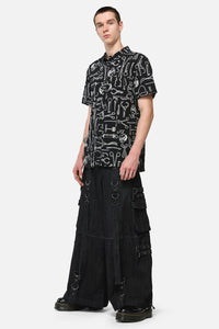 Black Friday - Barbaric Goth SS Shirt - black-white