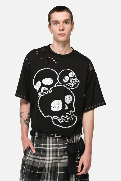 Black Friday - Numbskull Distressed UnisexTee - black