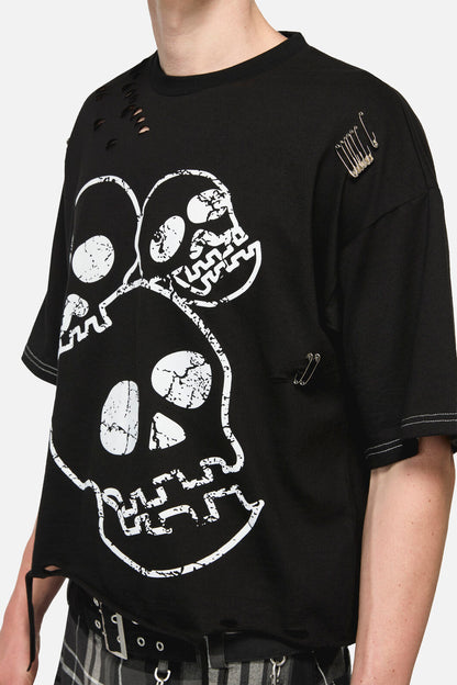 Black Friday - Numbskull Distressed UnisexTee - black