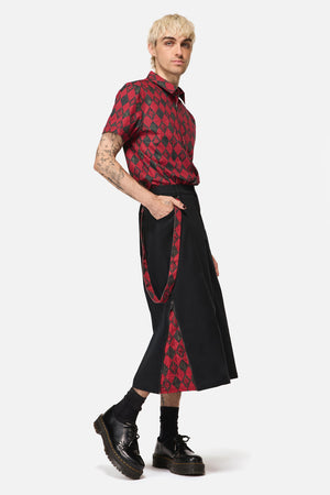 Black Friday - The End Goth Jorts - black