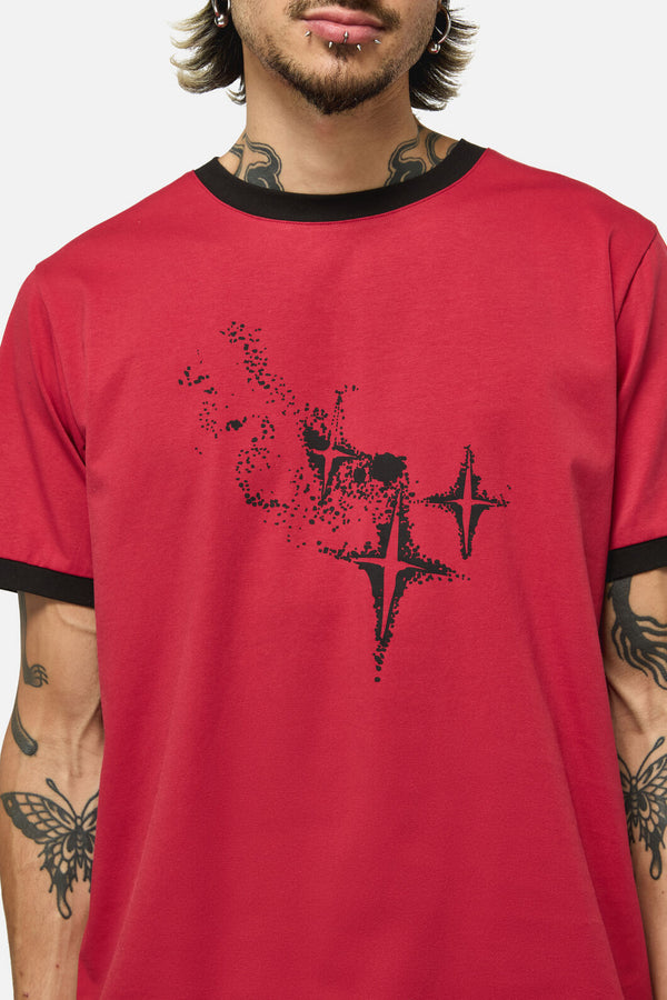 Black Friday - Suffer Unisex Crop Tee - red