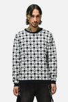 Black Friday - Glass Heart Knit - black-white
