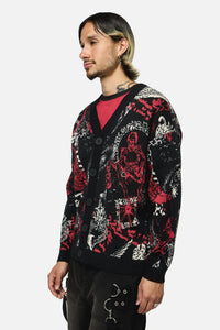 Black Friday - Purgatory Knit Cardi - black