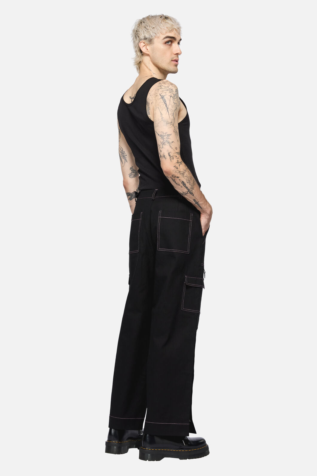 Black Friday - Wingspan Goth Pant - black