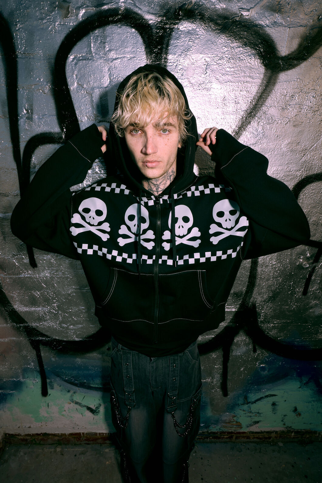 Bonez Goth Hoodie – Dangerfield NZ
