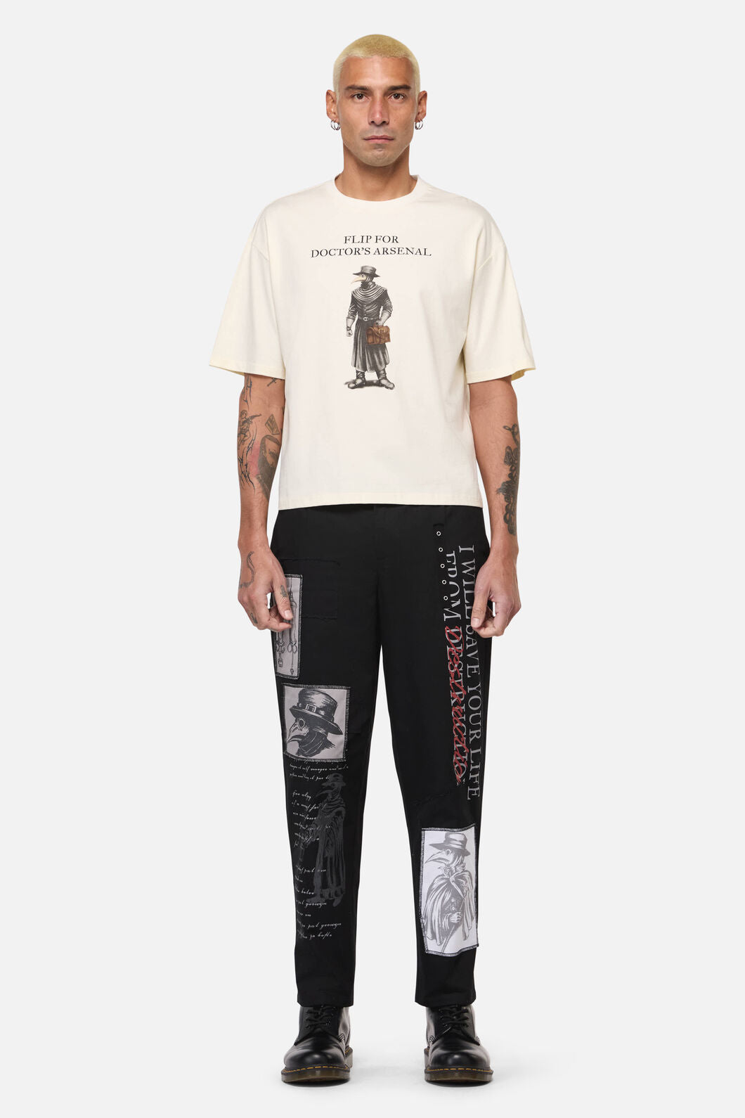 Black Friday - Plague Doctors Arsenal Tee - cream