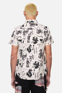 Black Friday - Plague Doctor Shirt - cream