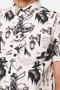 Black Friday - Plague Doctor Shirt - cream