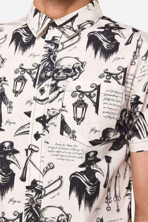 Black Friday - Plague Doctor Shirt - cream