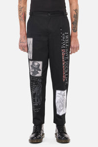 Black Friday - Plague Doctor Patch Pants - black