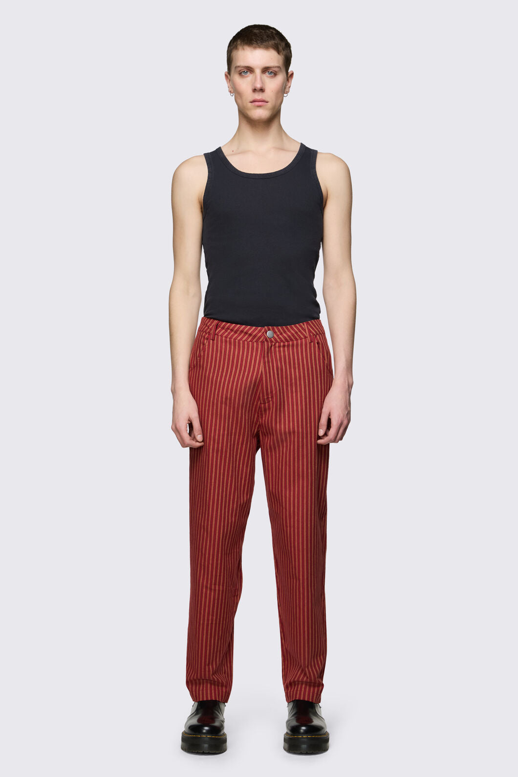 Black Friday - Faire Stripe Pant - red-gold