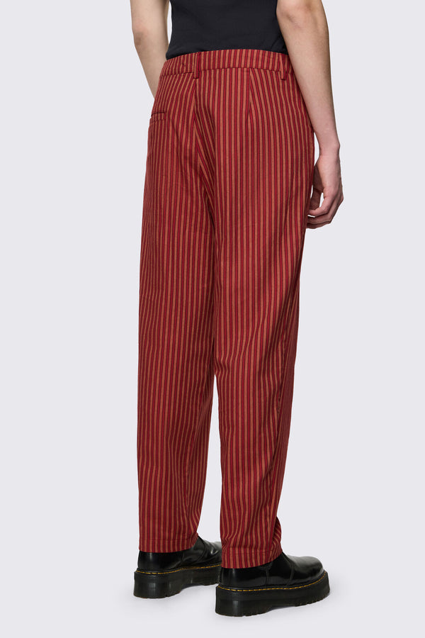 Black Friday - Faire Stripe Pant - red-gold
