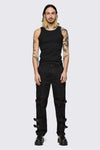 Black Friday - Trad Emo Belt Pants - black