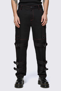 Black Friday - Trad Emo Belt Pants - black