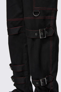 Black Friday - Trad Emo Belt Pants - black