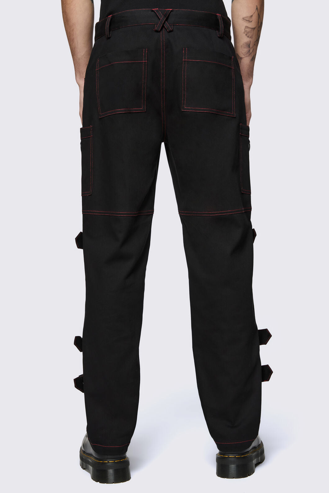 Black Friday - Trad Emo Belt Pants - black